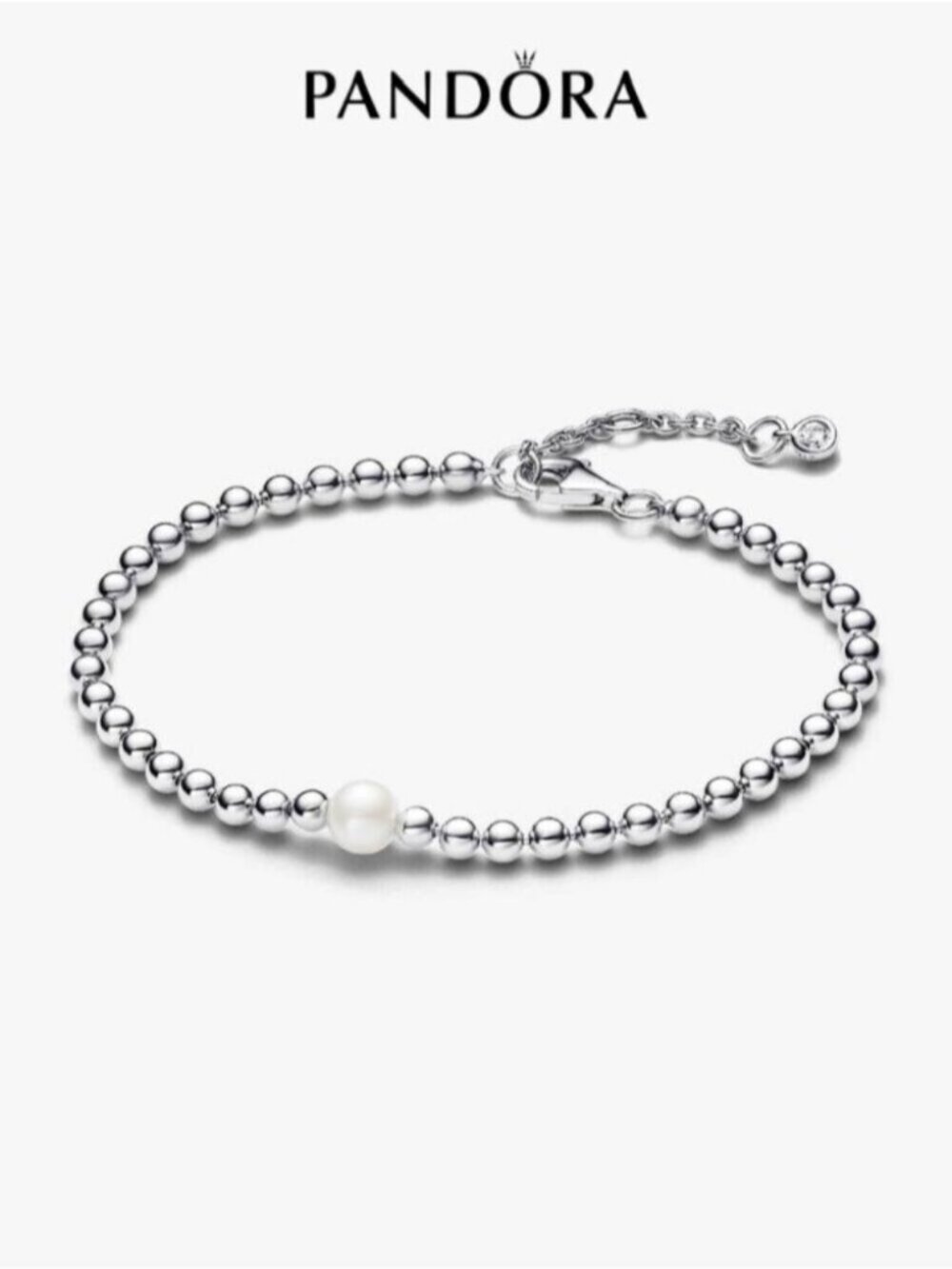 Pandora Treated Freshwater Cultured Pearl & Beads Bracelet